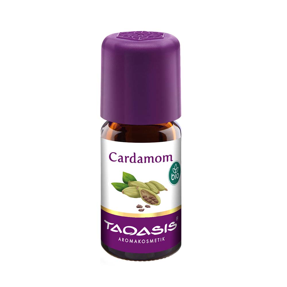 Kardamon (Cardamom), 5 ml BIO, Elettaria cardamomum - olejek eteryczny - Taoasis